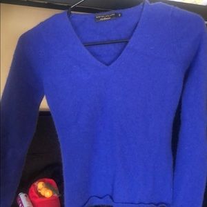 Blue French Cashmere Top